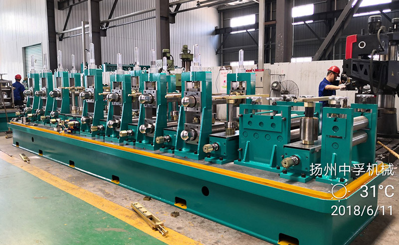 Hg355 high frequency longitudinal welded pipe mill